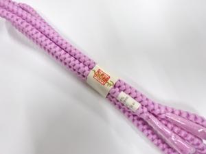 未使用品　正絹　手組帯締め